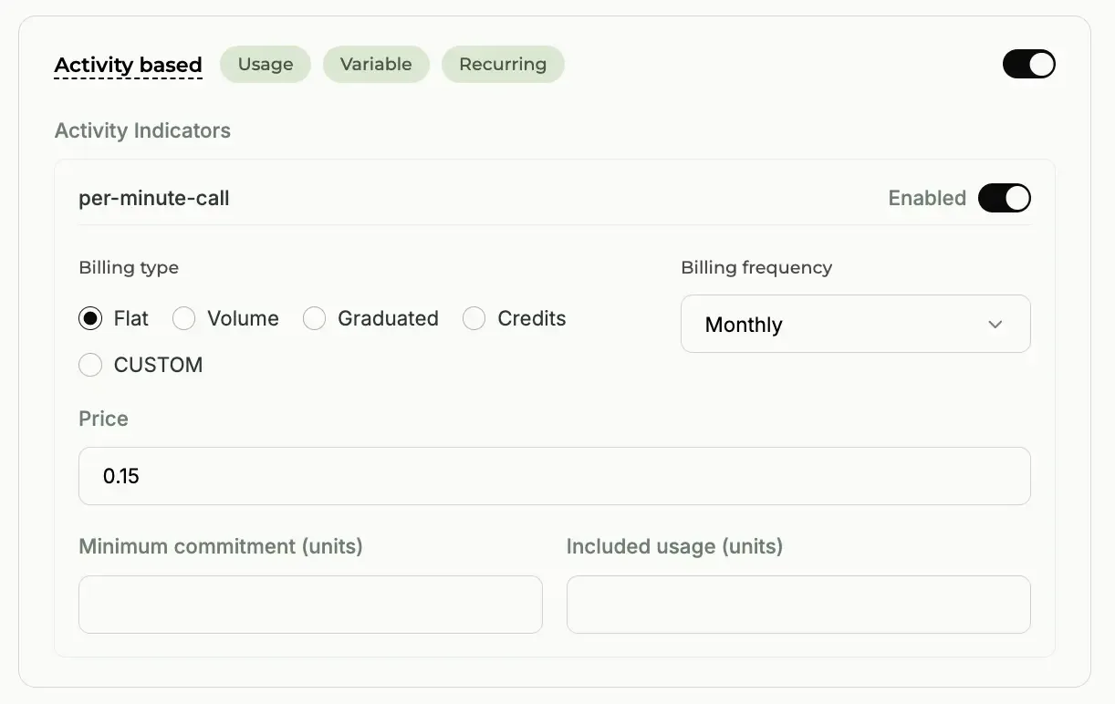 Configuring custom pricing margins and rate cards in Paygent
